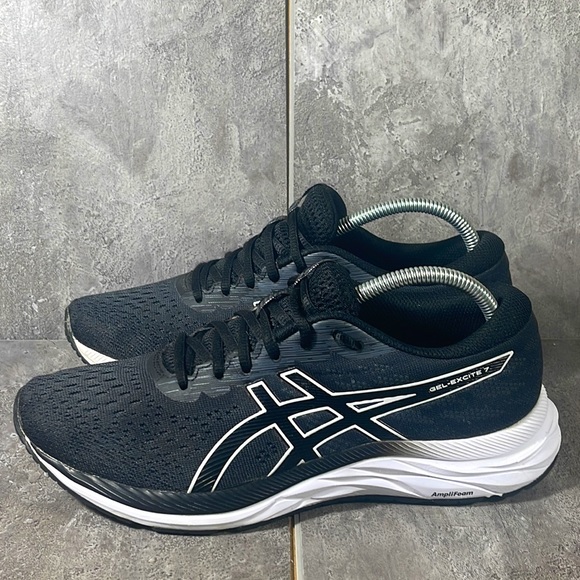 ASICS Gel Excite 7 Black And White - Picture 3 of 8